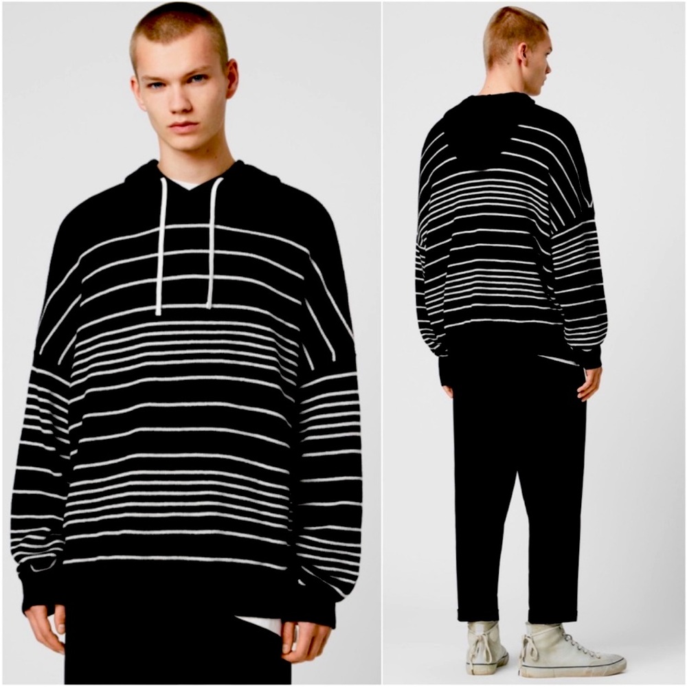 Brand new Allsaints knit hoodies sweater